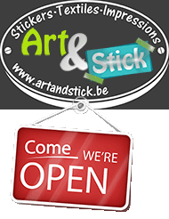 Logo Art&Stick - Stickers