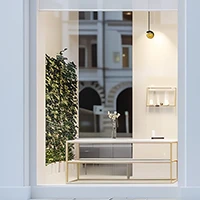 Vitrine Blanche Dent 01