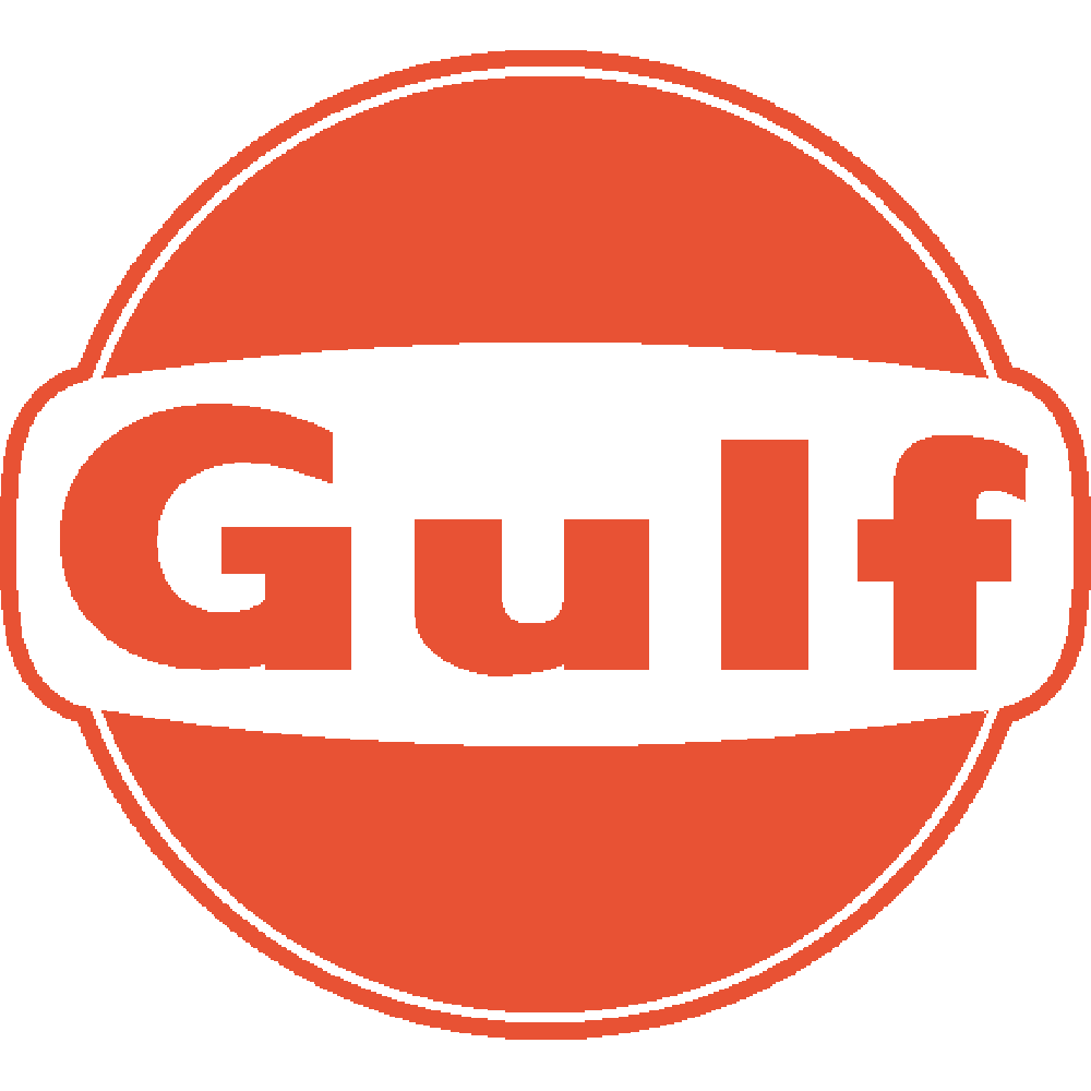 Aanpassing van Gulf Logo