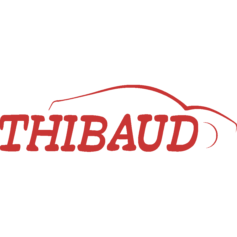 Muur sticker: aanpassing van Thibaud Sport Car