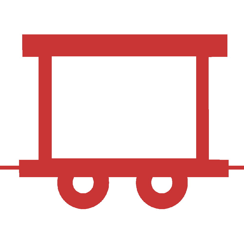 Muur sticker: aanpassing van Petit Train - Wagon 1