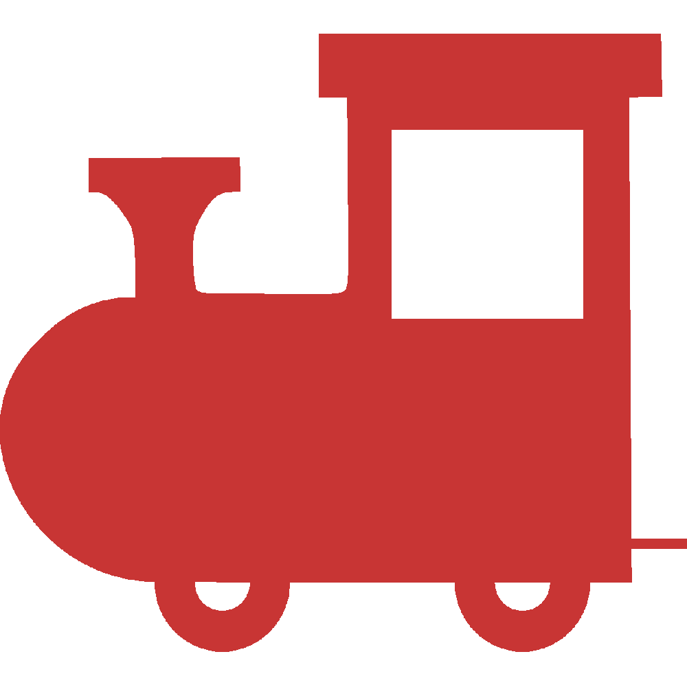 Wall sticker: customization of Petit Train - Locomotive