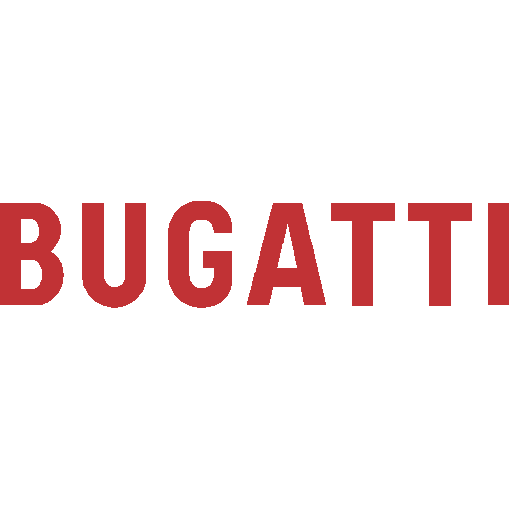 Aanpassing van Bugatti Texte
