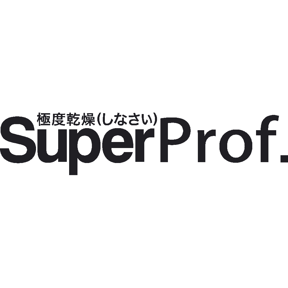 Customization of T-Shirt  SuperProf 