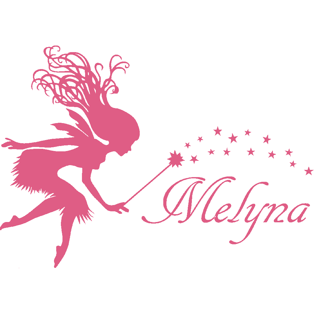 Wall sticker: customization of Melyna Fe