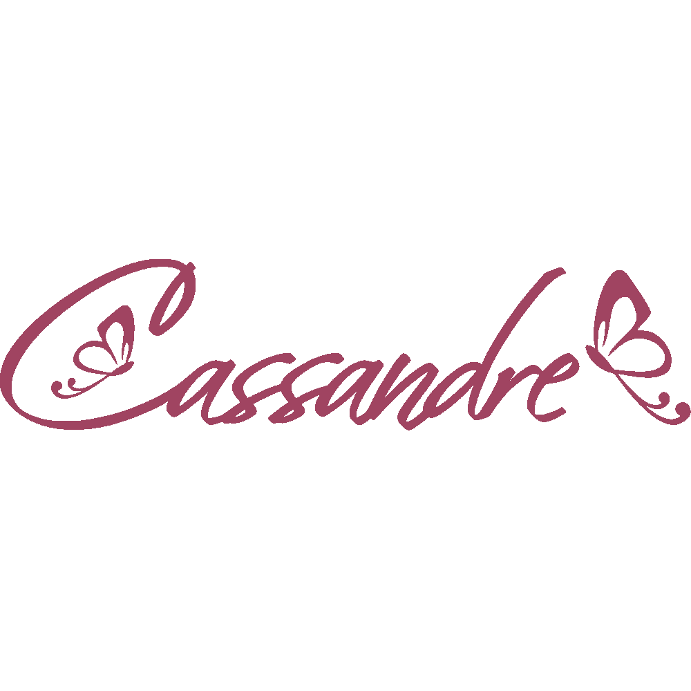 Wall sticker: customization of Cassandre Papillons