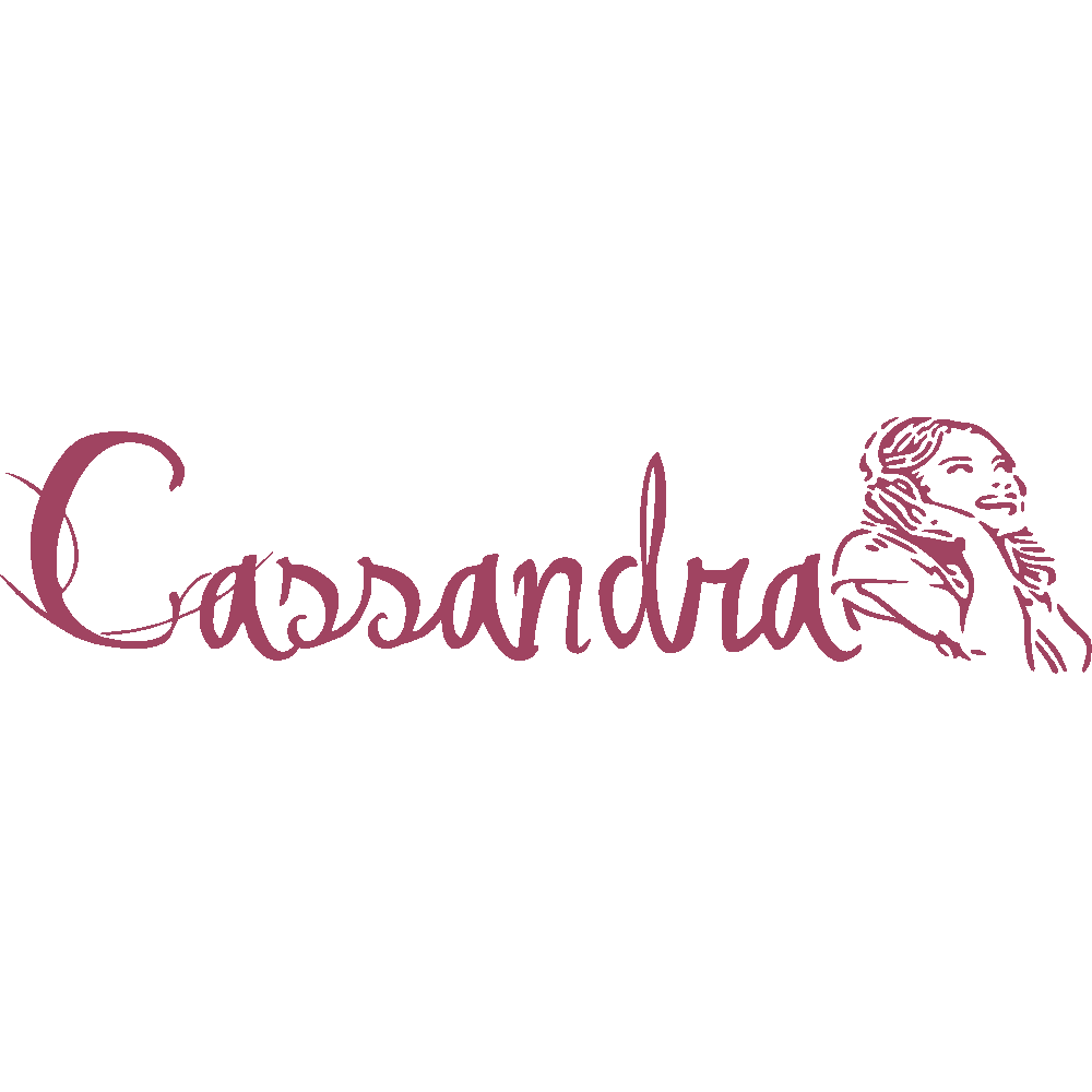 Wall sticker: customization of Cassandra Violetta