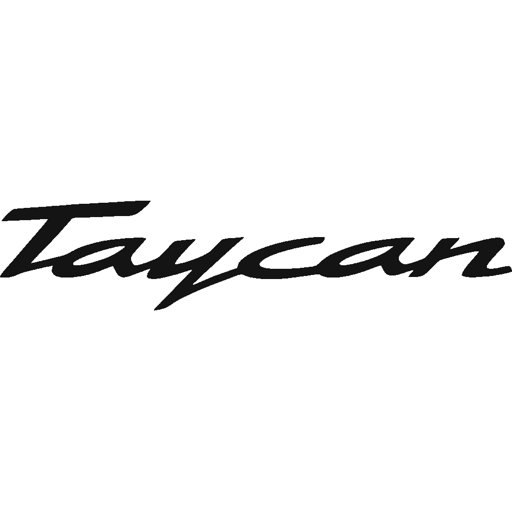 Aanpassing van Taycan Porsche Logo