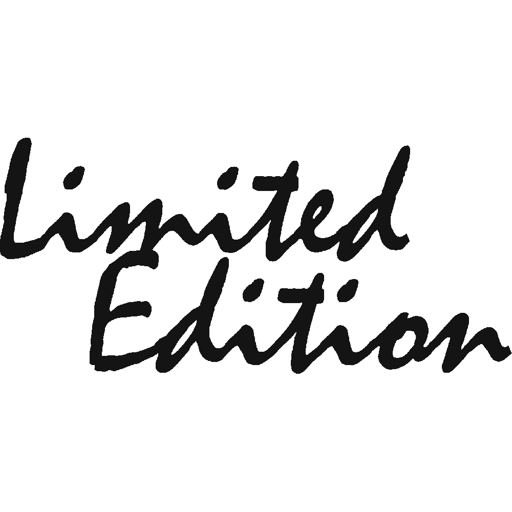 Wall sticker: customization of Limited Edition