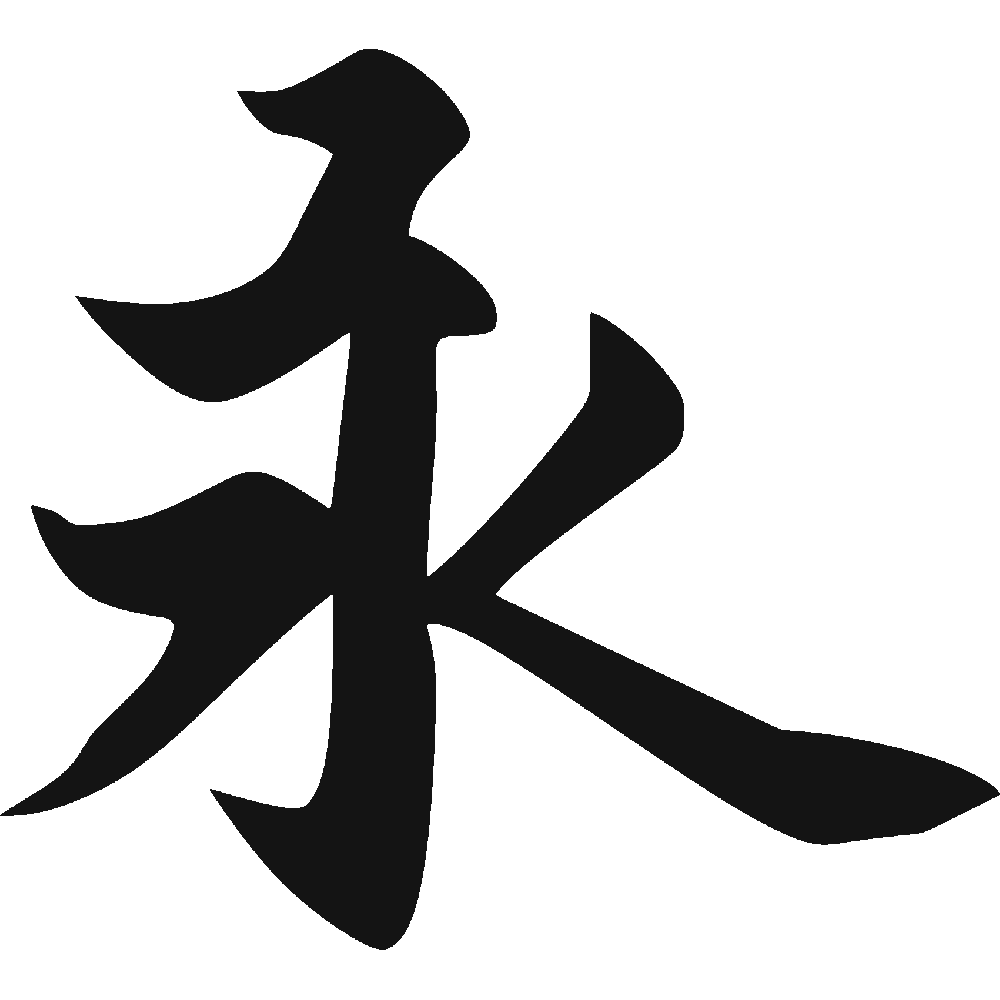 Wall sticker: customization of Eternit Chinois