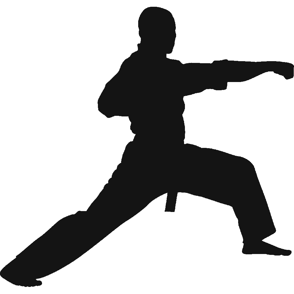 Wall sticker: customization of Art Martial