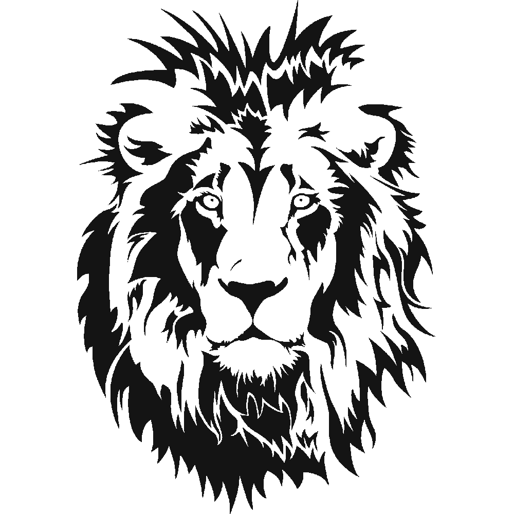 Muur sticker: aanpassing van Tte de lion