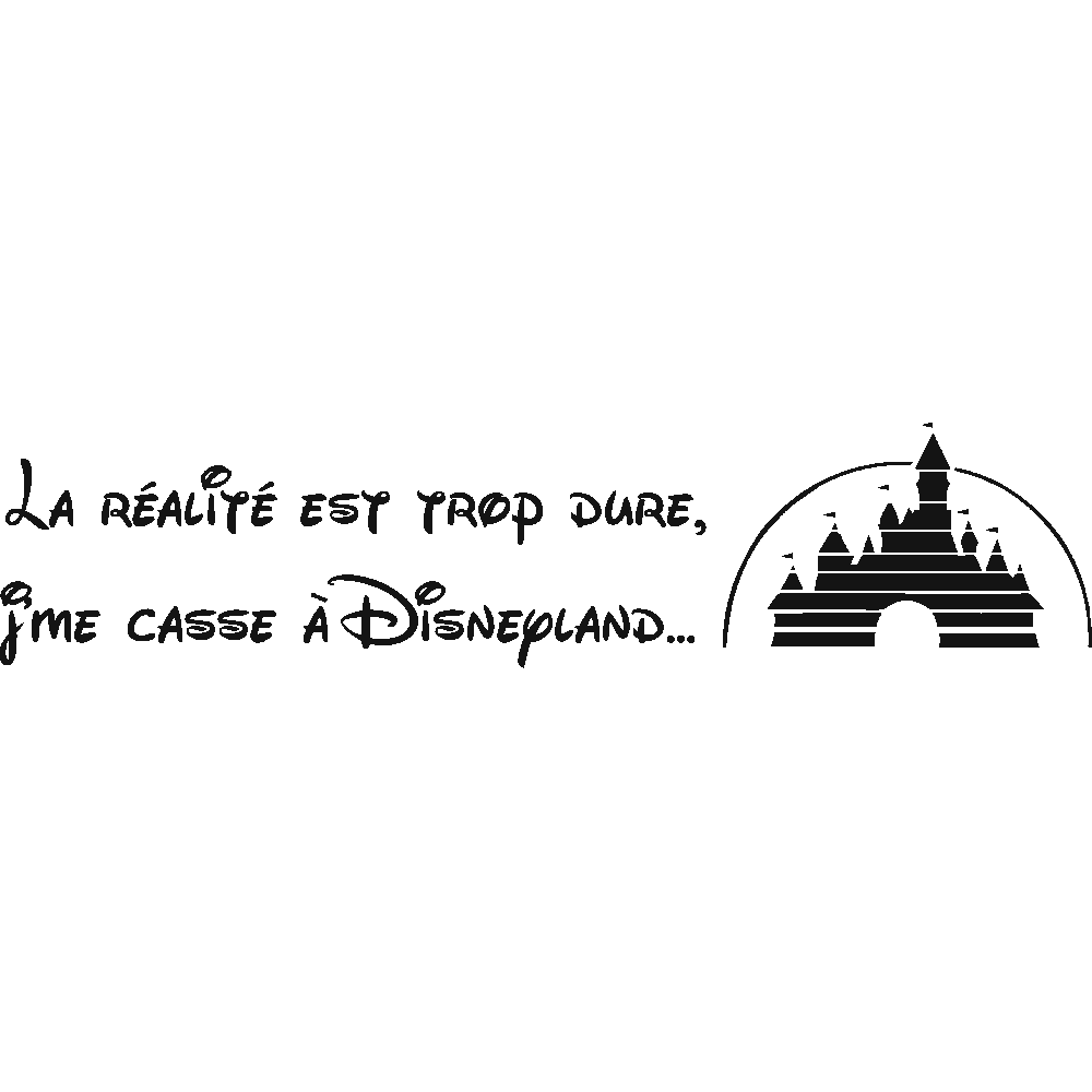 Customization of Ralit trop dure - Disney