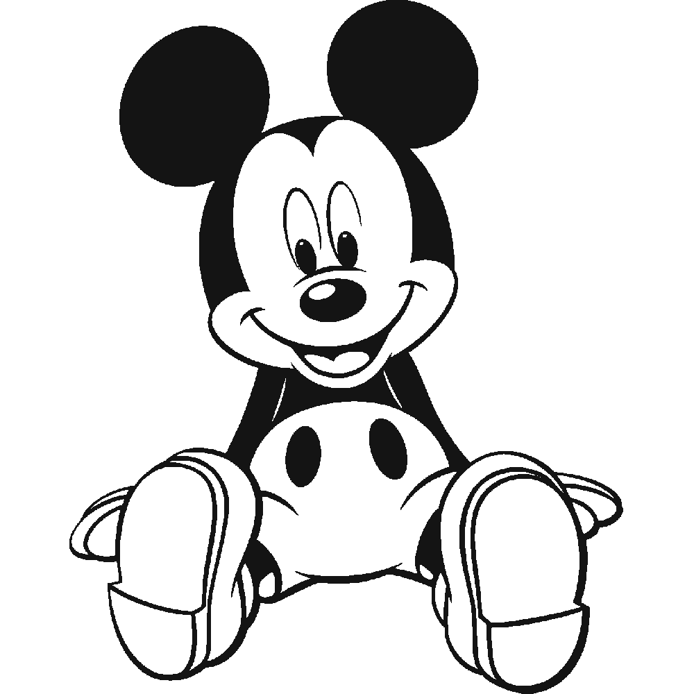 Wall sticker: customization of Mickey Assis