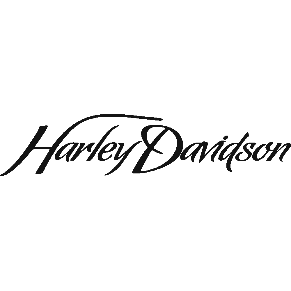 Personnalisation de Harley Davidson Script