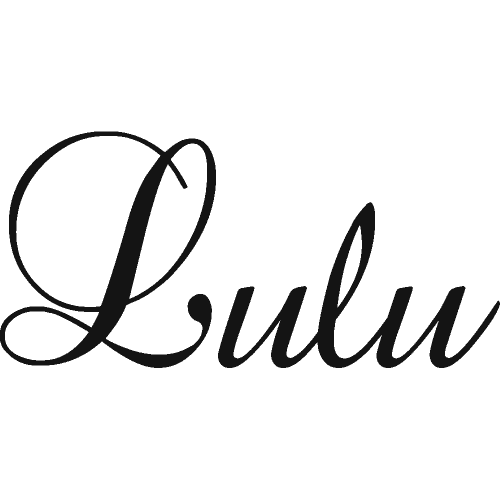 Aanpassing van Lulu Scripty
