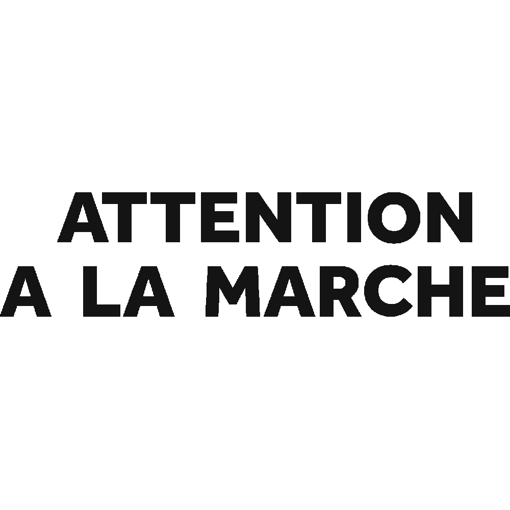 Aanpassing van Attention  la marche