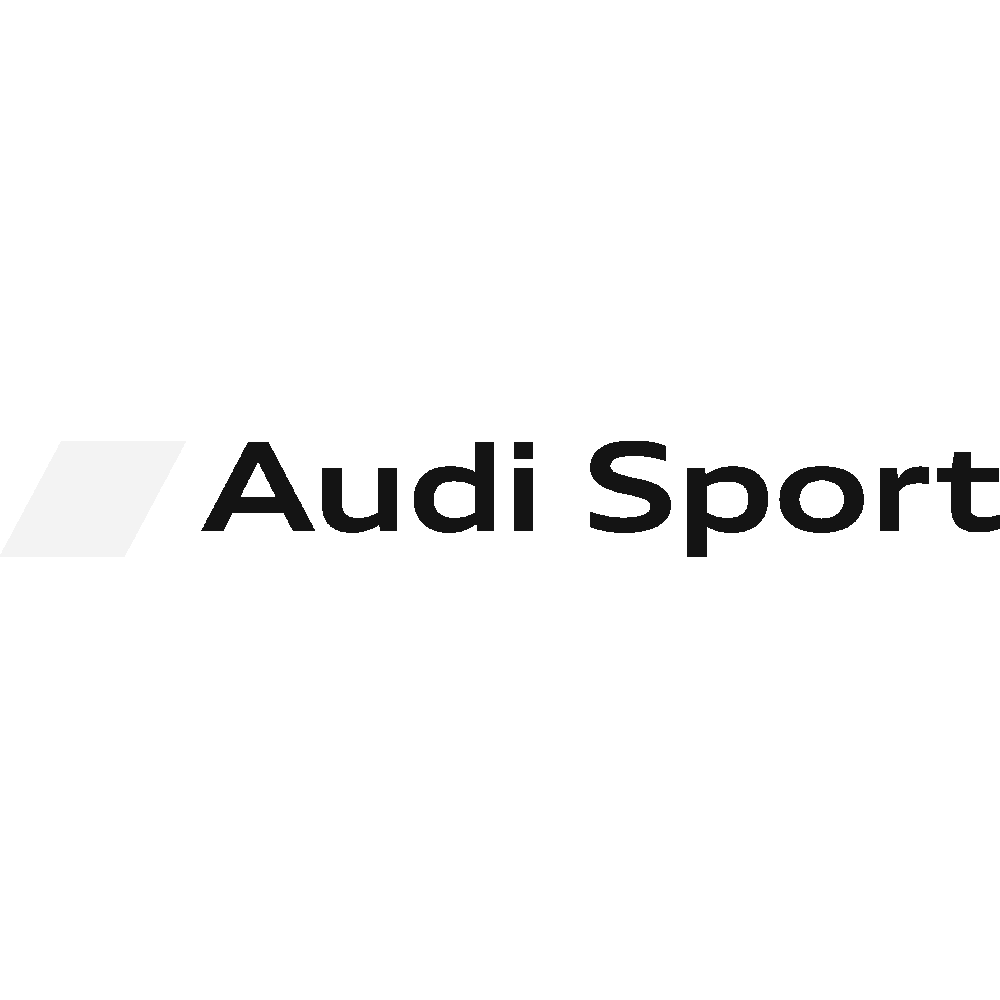 Customization of Audi Sport Logo Bicolor