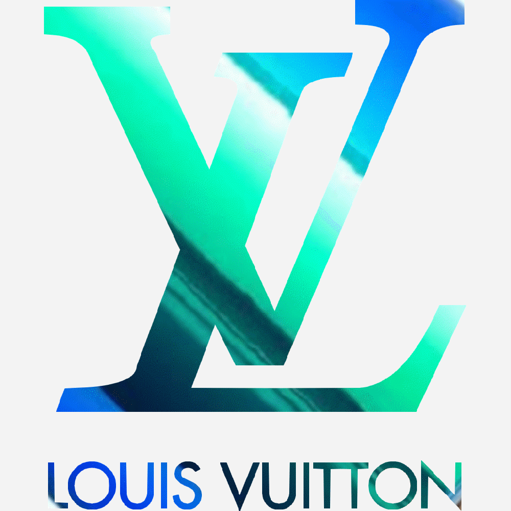 Aanpassing van Louis Vuitton Logo Holographique