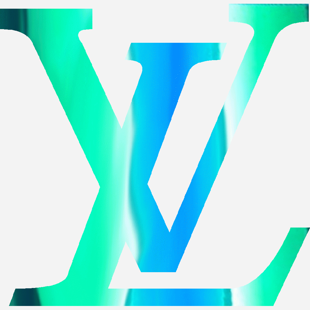 Vuitton Logo Holographic - Art & Stick