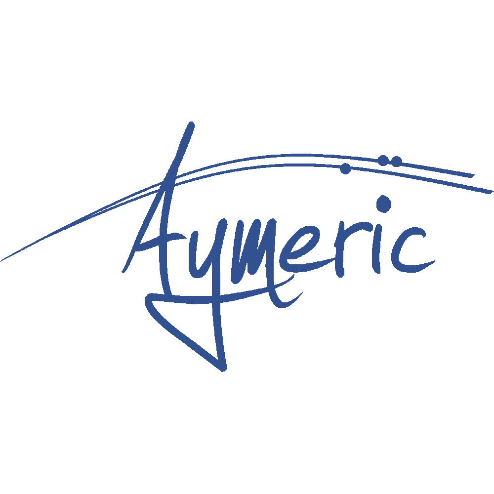 Wall sticker: customization of Aymeric By Hand