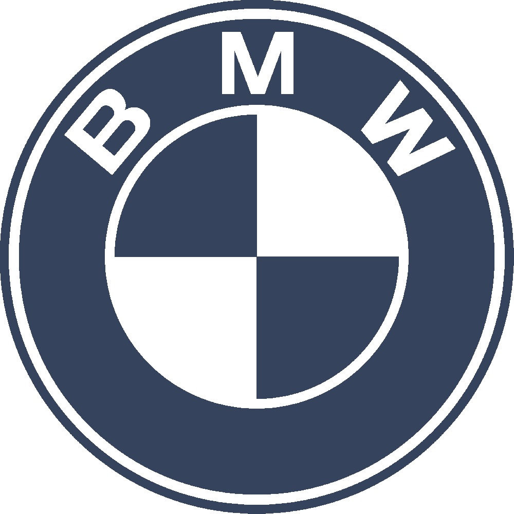 Wall sticker: customization of BMW Logo