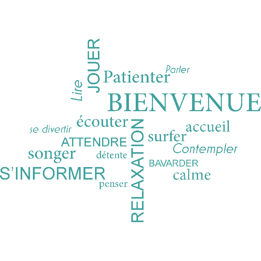 Customization of Bienvenue Texte