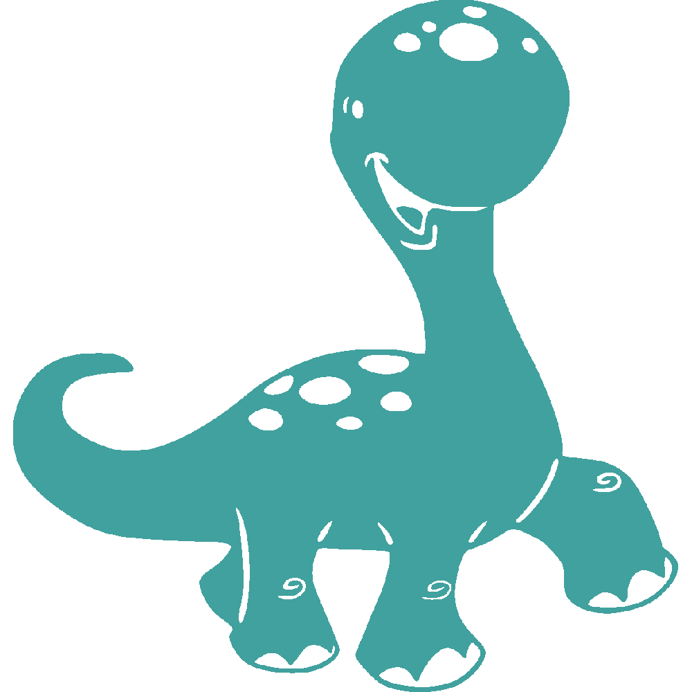 Wall sticker: customization of Marcus le Diplodocus