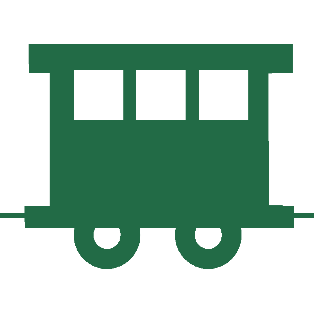 Muur sticker: aanpassing van Petit Train - Wagon 3