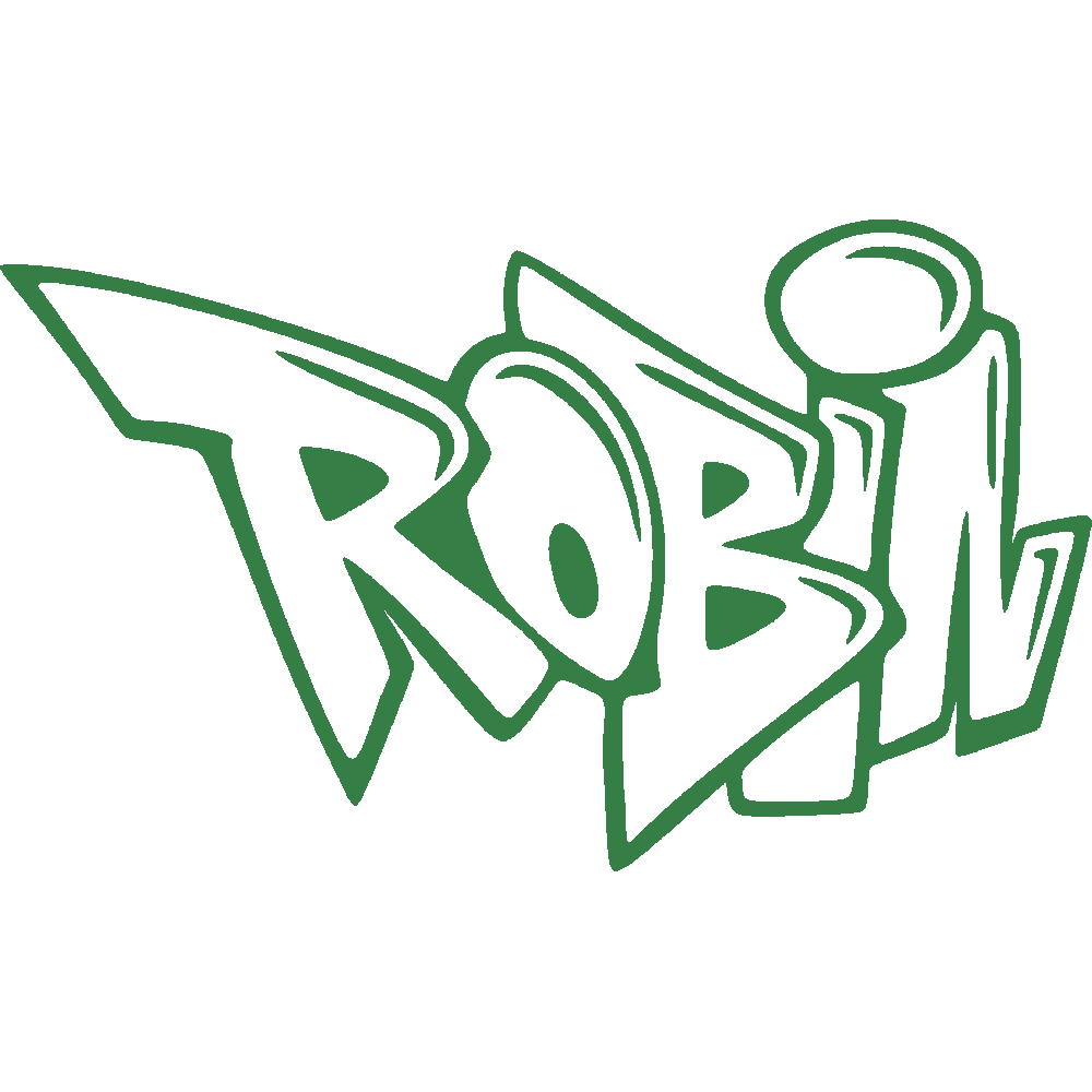 Muur sticker: aanpassing van Robin Graffiti