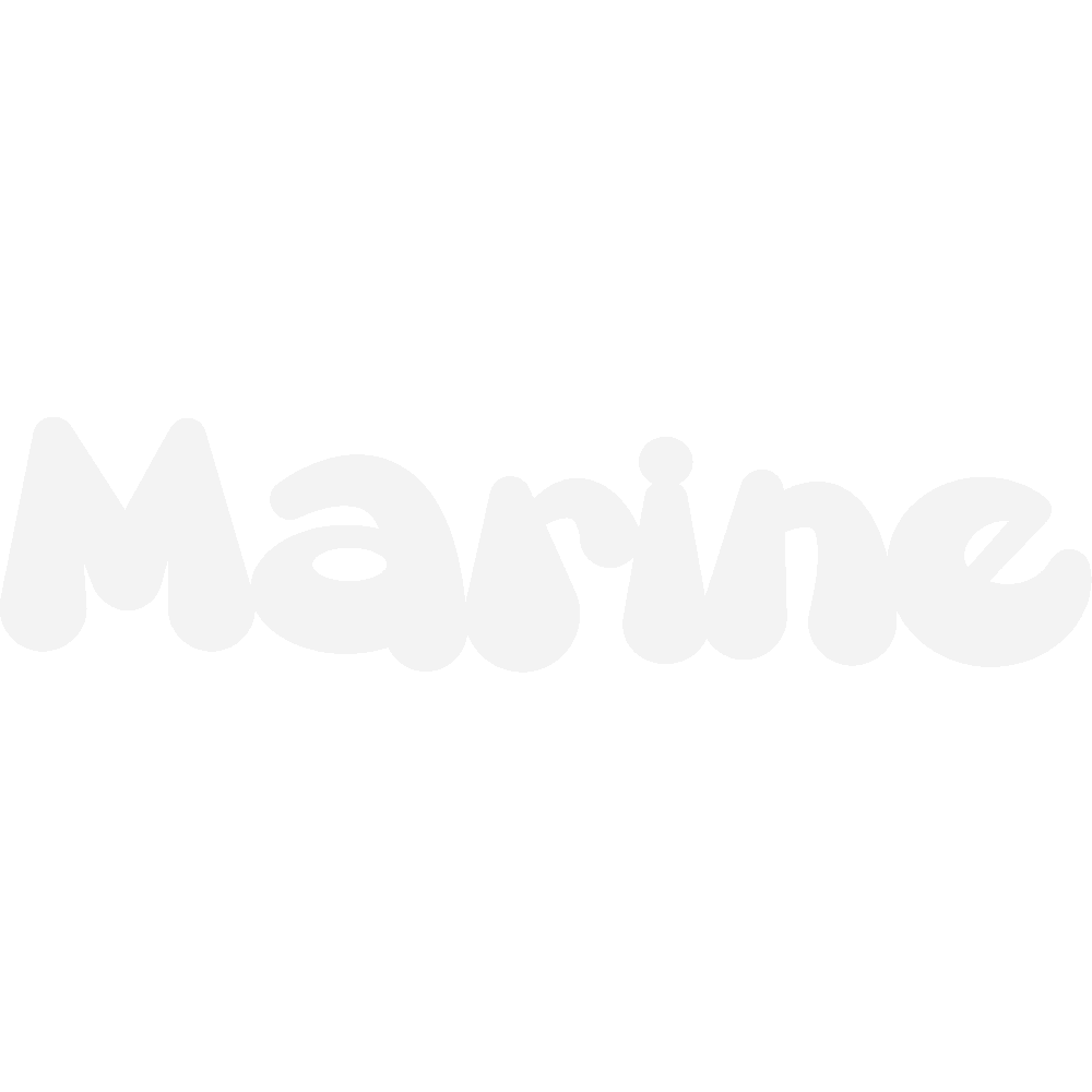 Wall sticker: customization of Marine