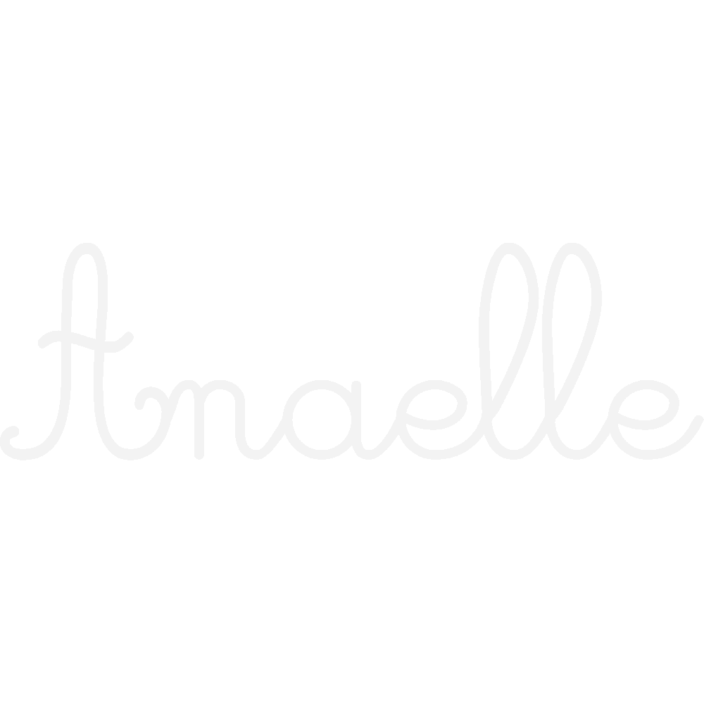 Wall sticker: customization of Anaelle Scolaire