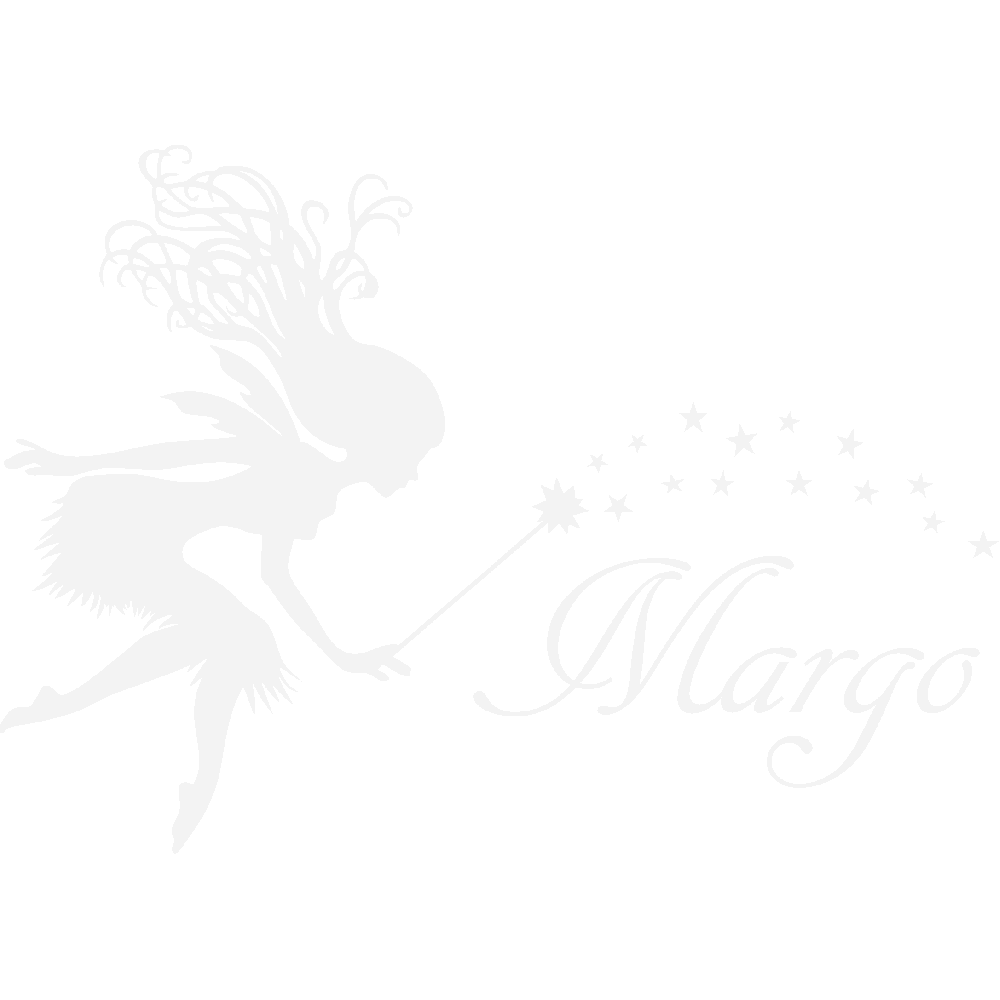 Wall sticker: customization of Margo Fe