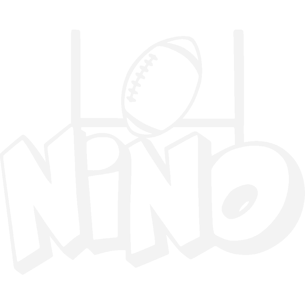 Aanpassing van Nino Graffiti Rugby