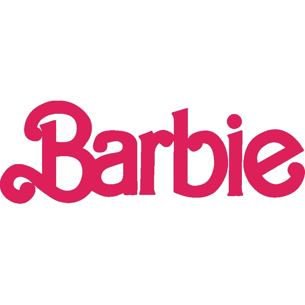 Aanpassing van Barbie Logo 3