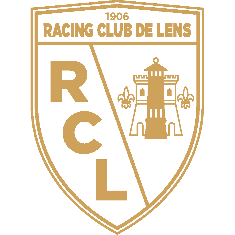 Muur sticker: aanpassing van Racing Club de Lens 1906