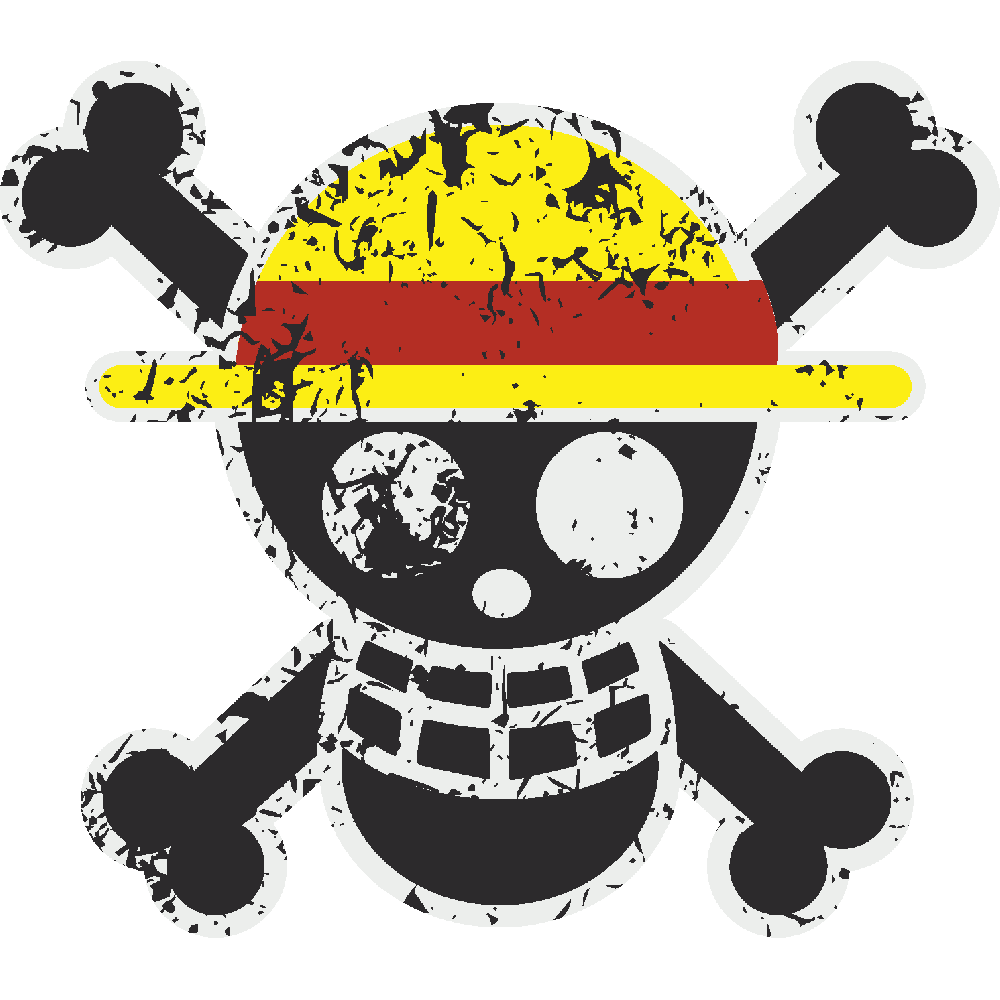 Aanpassing van Fun Skull - One Piece - Imprim