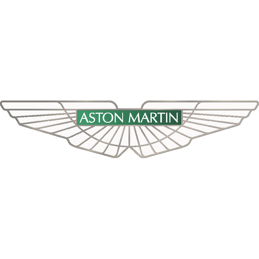 Aanpassing van Aston Martin Logo Imprim