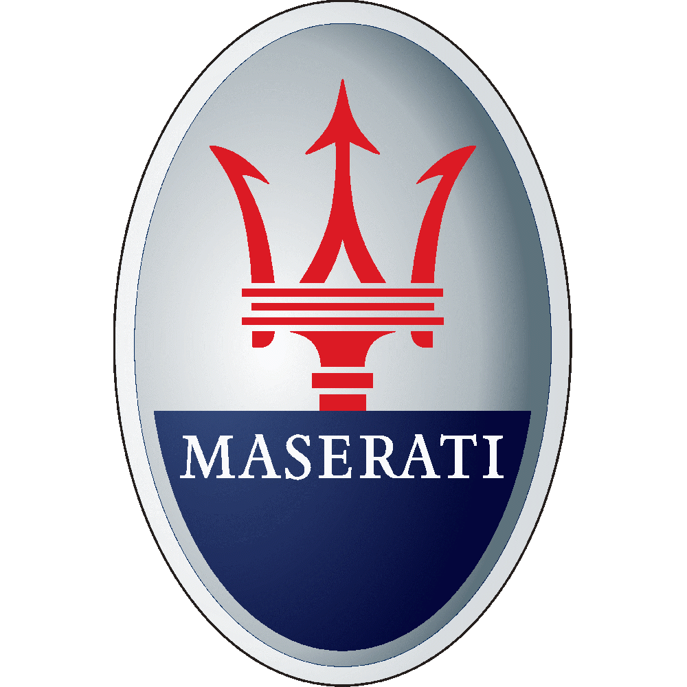 Aanpassing van Maserati Logo Imprim