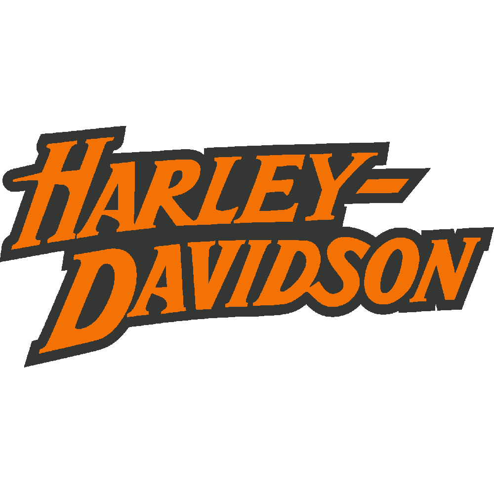 Personnalisation de Harley Davidson Texte imprim