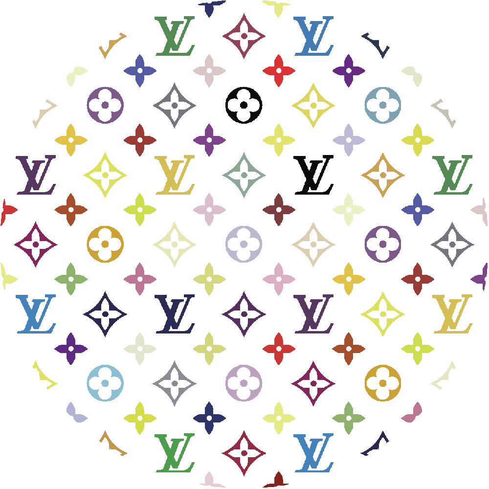 Aanpassing van LV Pattern Circle Dark