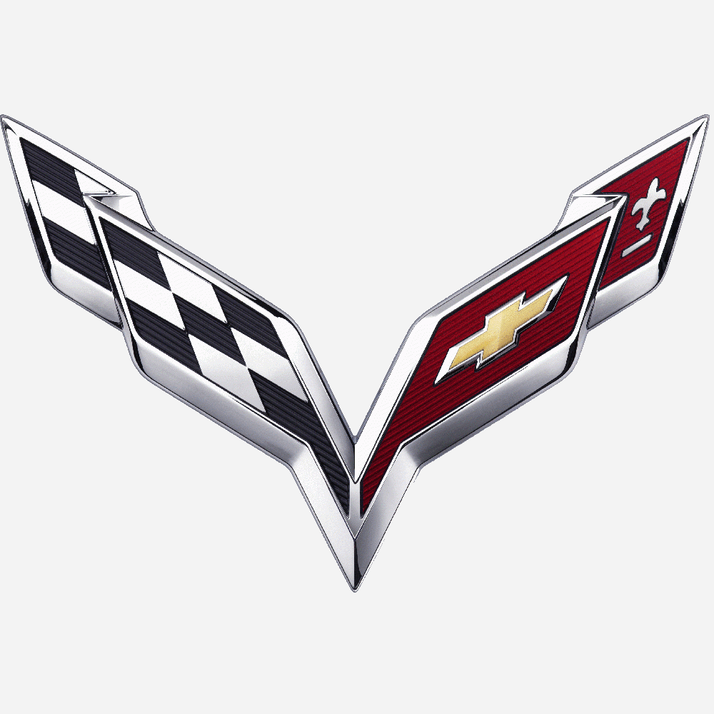 Aanpassing van Corvette Logo