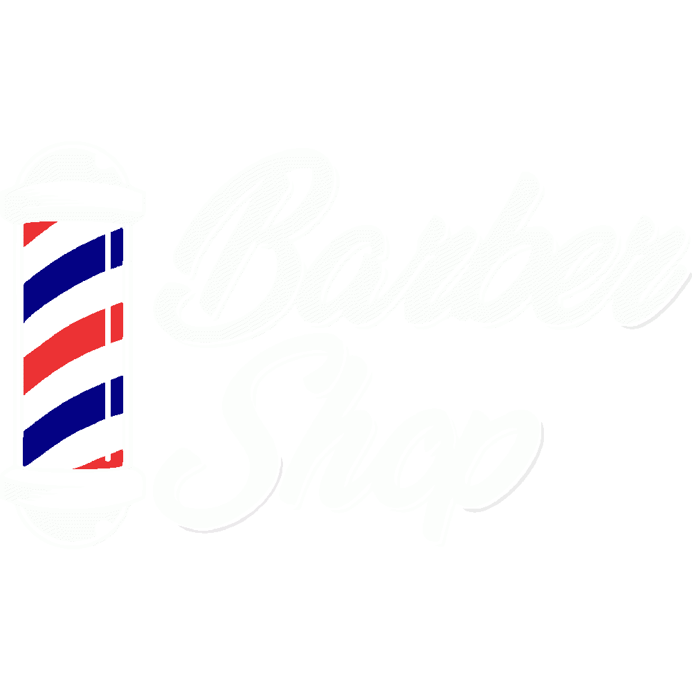 Customization of Barber Shop Texte Blanc