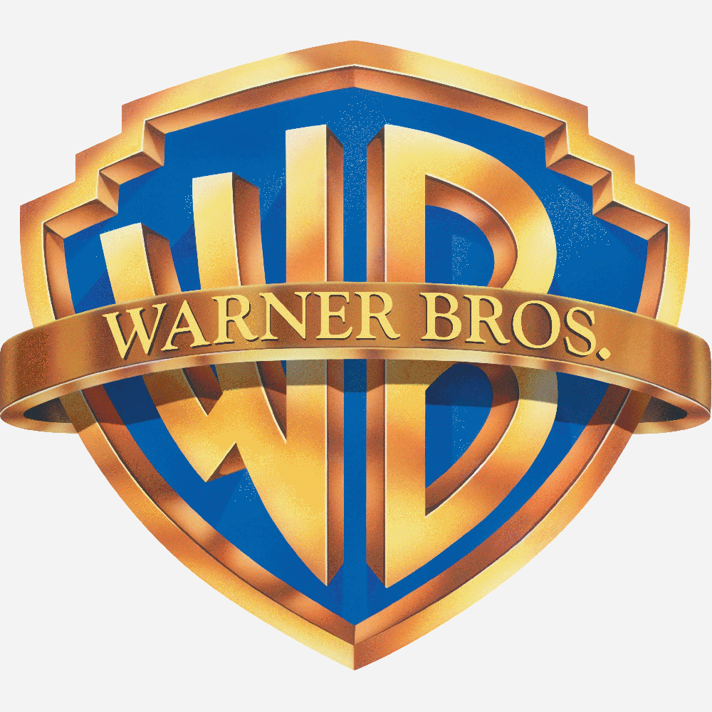 Muur sticker: aanpassing van Warner Bros Logo - Imprim