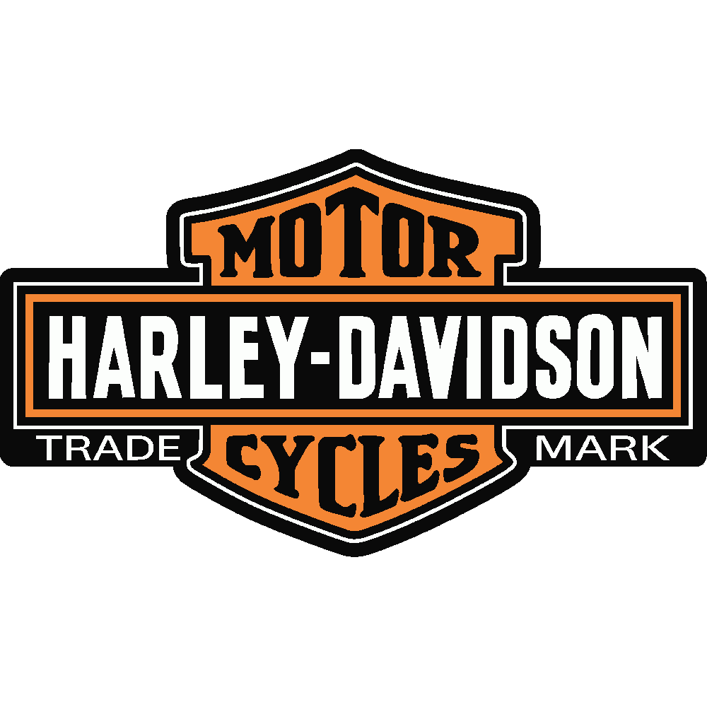 Aanpassing van Harley Davidson Logo 2 imprim