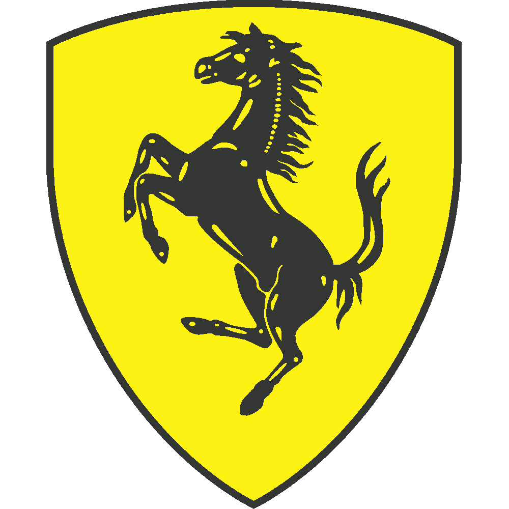 Customization of Ferrari Logo 2 Imprim