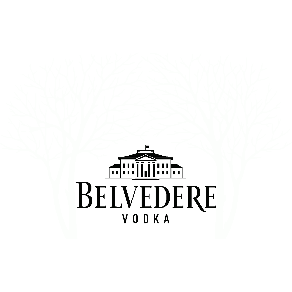 Aanpassing van Belvedere Vodka Logo 02