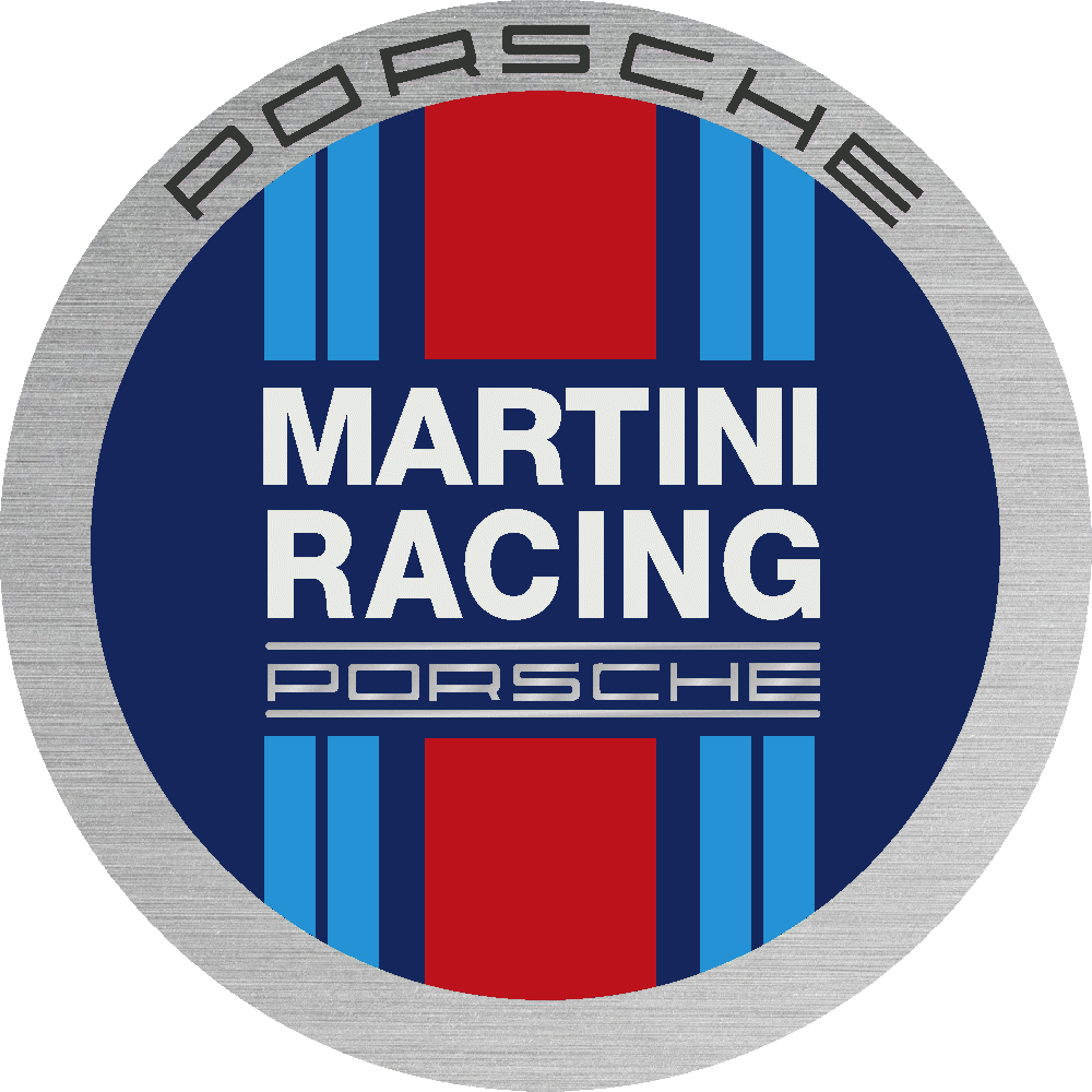 Aanpassing van Porsche Martini Racing - Imprim