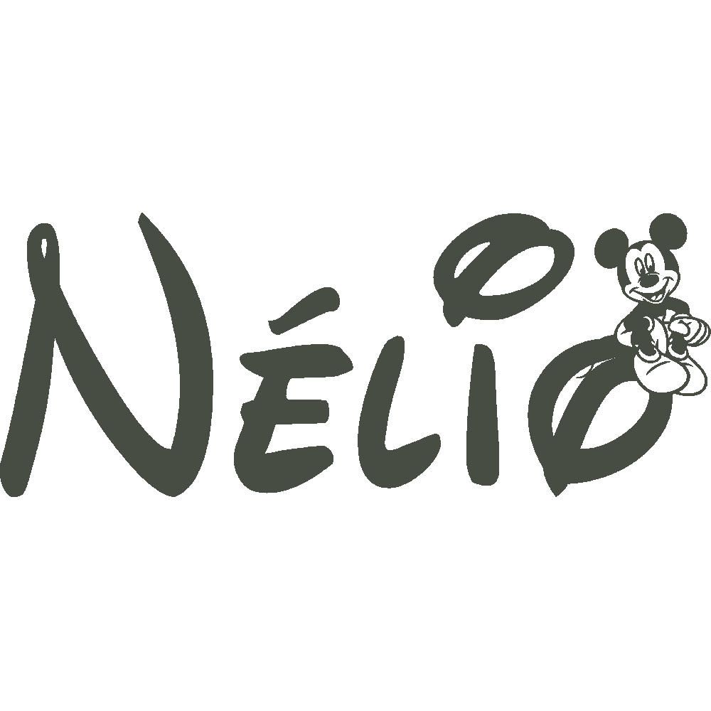 Wall sticker: customization of Nlio Mickey