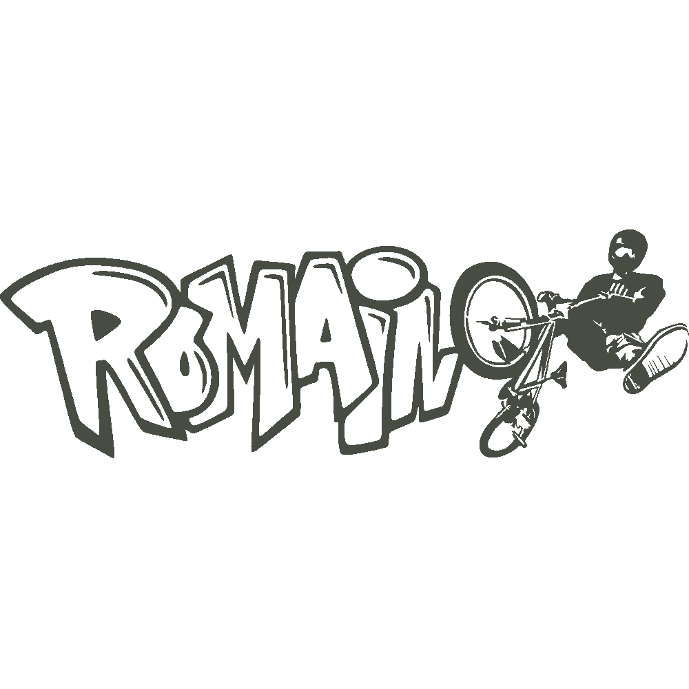 Aanpassing van Romain Graffiti BMX